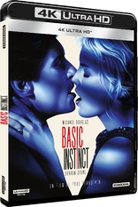 Basic cheapest Instinct 4k Steelbook. French import. Minor dents.