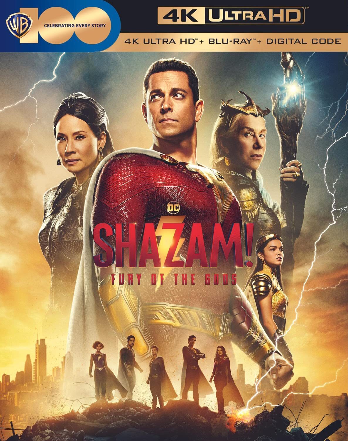 Shazam Fury Of The Gods K Blu Ray