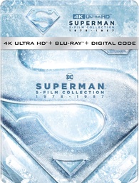 Superman I-IV 5-Film Collection 4K Blu-ray (SteelBook)