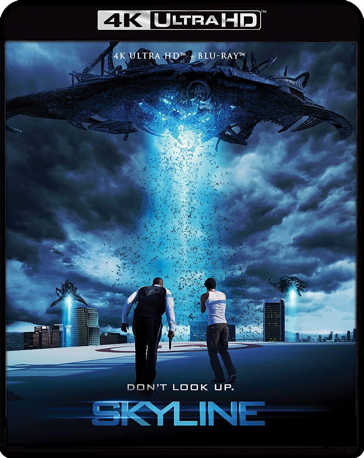 Scream Factory Skyline 4k Blu Ray Detailed