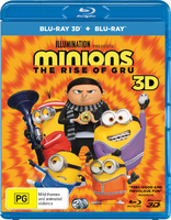 Minions: The Rise of Gru 3D (Blu-ray Movie)