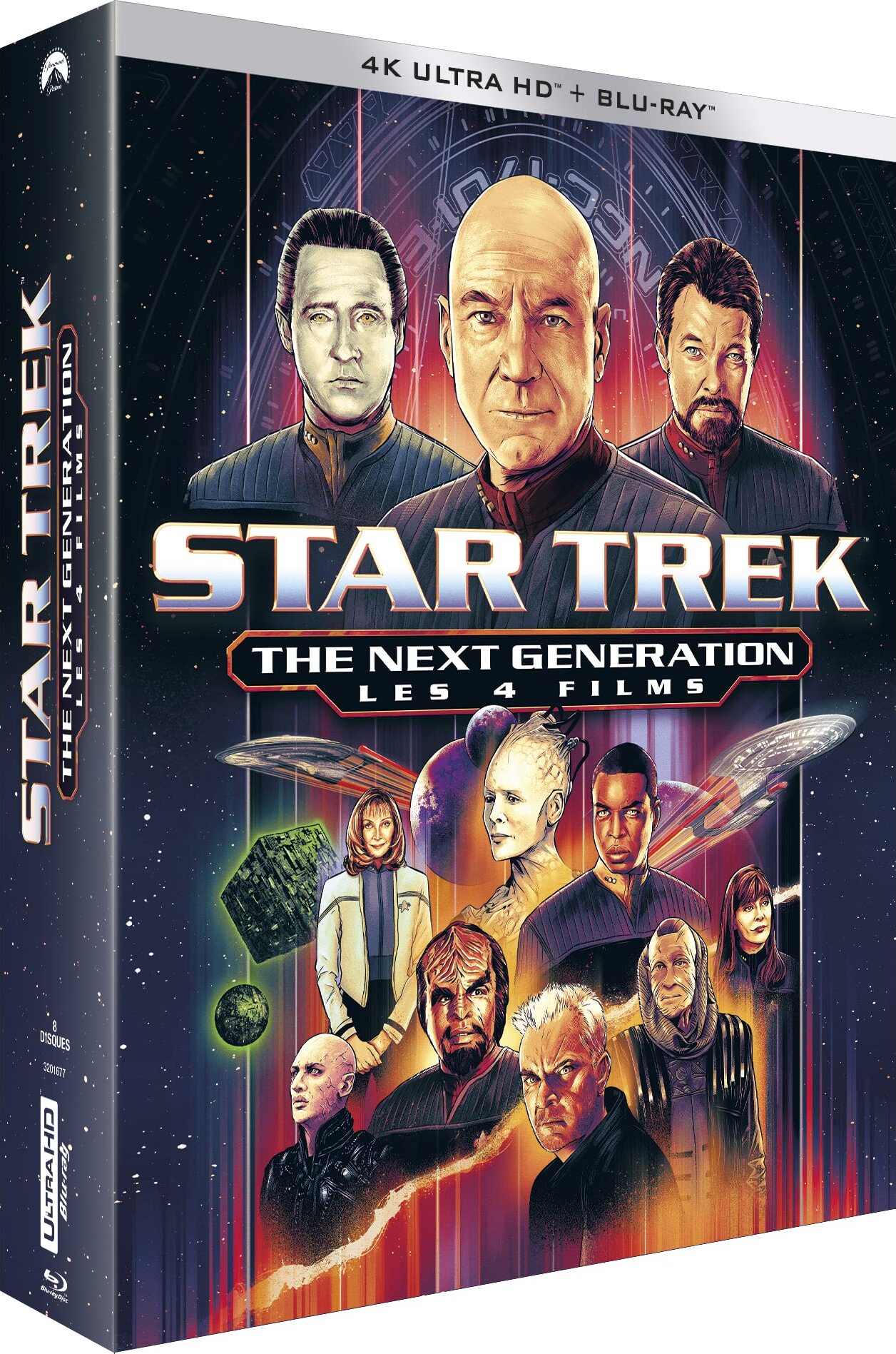 洋画 Star Trek The Next Generation Star Trek: The Next Generation 4-Movie Collection 4K Blu-ray (4K
