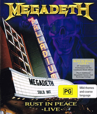 Megadeth: Rust in Peace: Live Blu-ray (Australia)