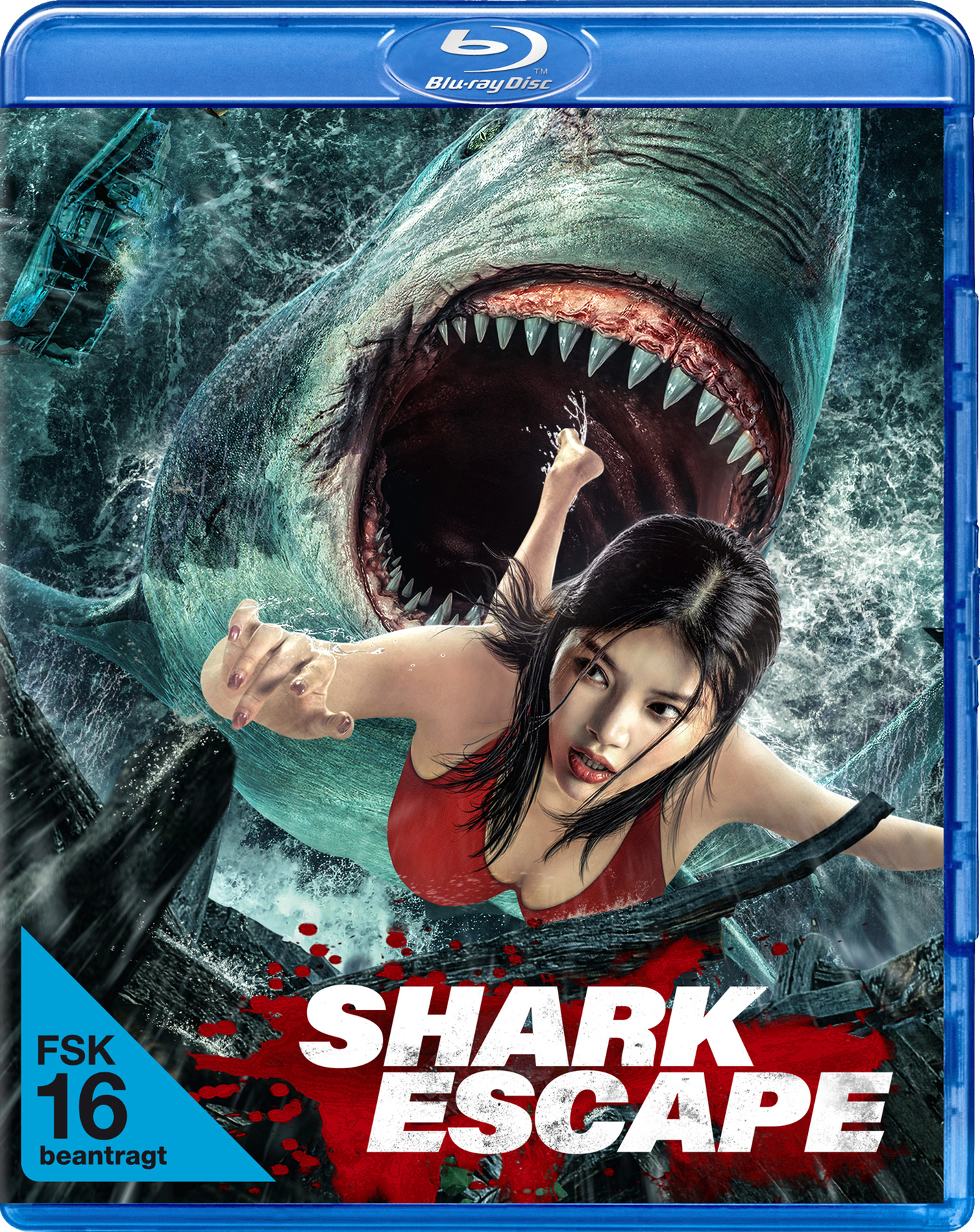 Shark Escape Blu-ray (Escape of Shark / Sha kou tao sheng / 鲨口 