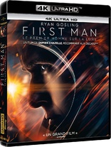 登月先鋒 鐵盒收藏版 First Man 4K UHD+Blu-ray Collector's Steelbook Edition (UHD+BD)