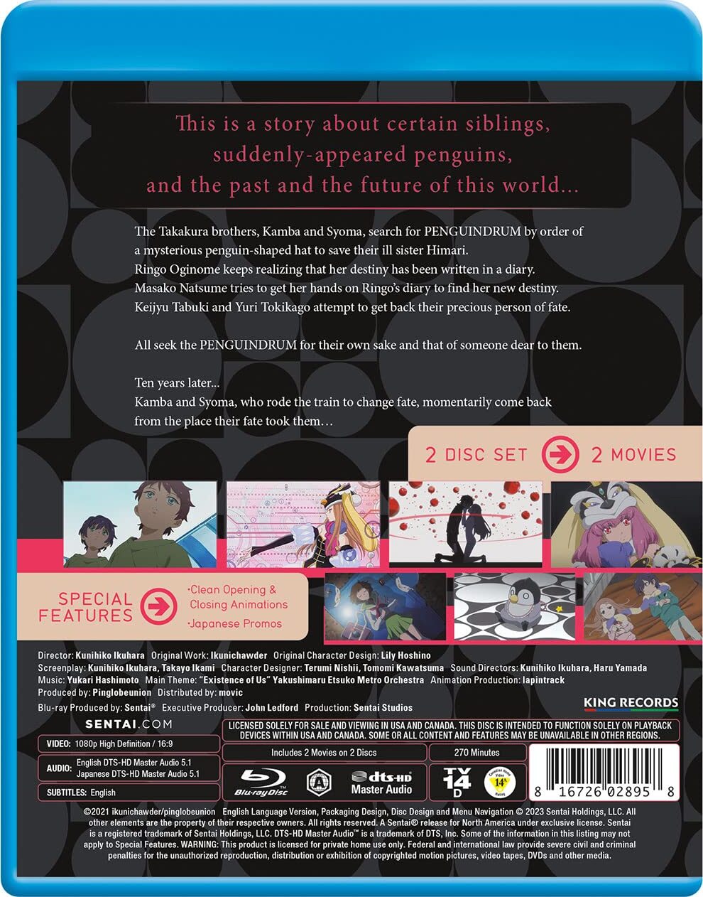 Re:cycle of the Penguindrum: Movie Collection Blu-ray