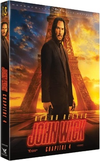 John Wick Chapter 4 (2023) Movie with Art Cover USA/UK