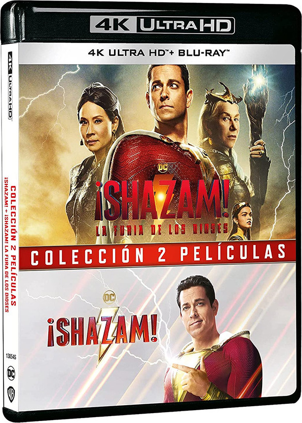 Shazam! Fury of the Gods 4K Blu-ray (4K Ultra HD + Blu-ray + Digital 4K)