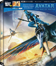 Authentic Avatar The Way Of Water 4K LTE Steelbook BRAND NEW