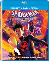 Spider-Man: Across the Spider-Verse Blu-ray (Blu-ray + DVD + Digital HD)