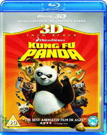 Kung Fu Panda 3D Blu-ray (Blu-ray 3D + Blu-ray + DVD) (United Kingdom)