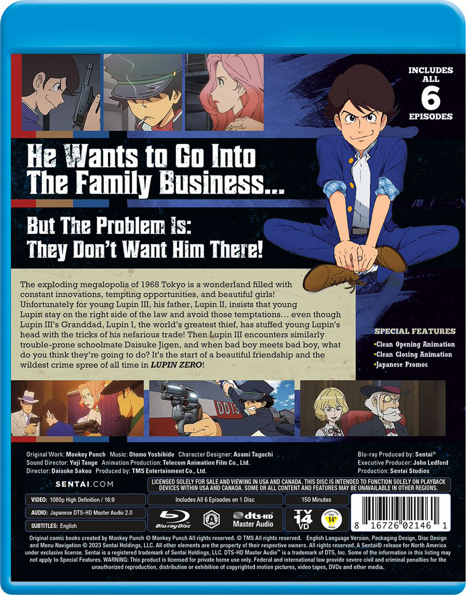 Lupin Zero: Complete Collection Blu-ray