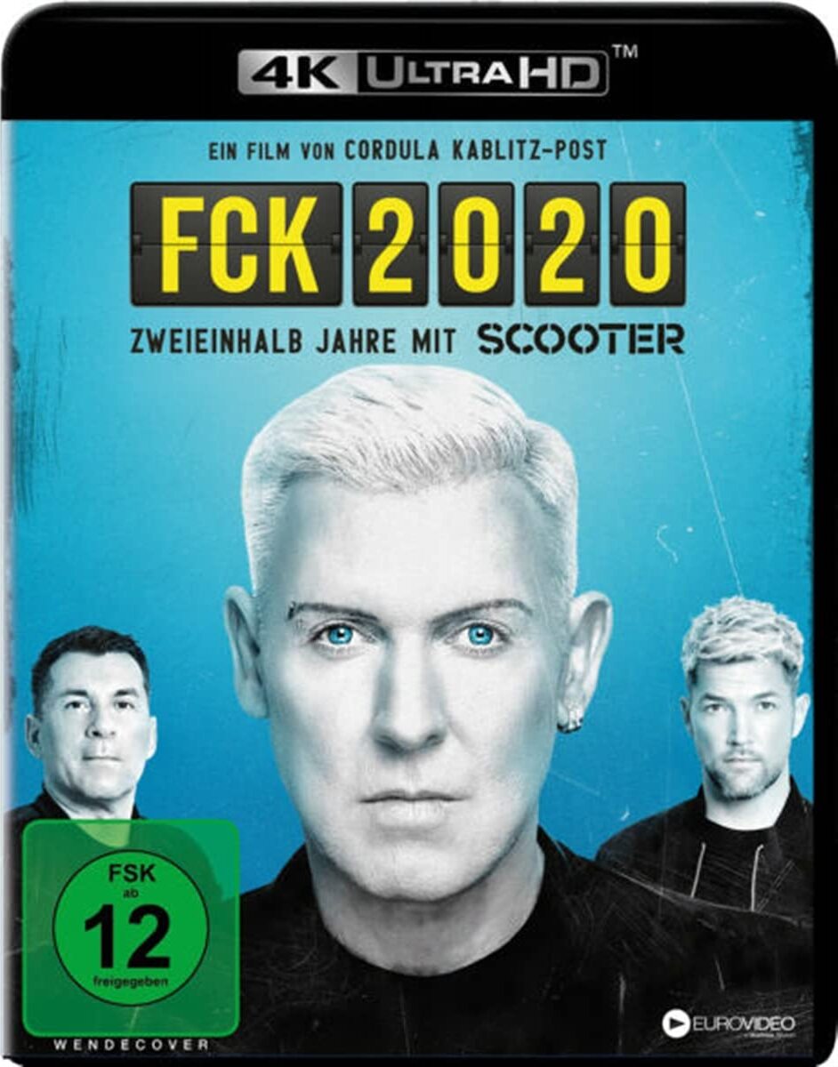 FCK 2020 - Zweieinhalb Jahre mit Scooter 4K Blu-ray (FCK 2020 - 2 and Half  Years with Scooter) (Germany)