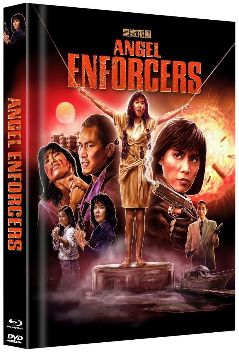 Angel Enforcers Blu-ray (Mediabook) (Germany)
