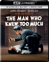 The Man Who Knew Too Much 4K Blu-ray (4K Ultra HD + Blu-ray + 