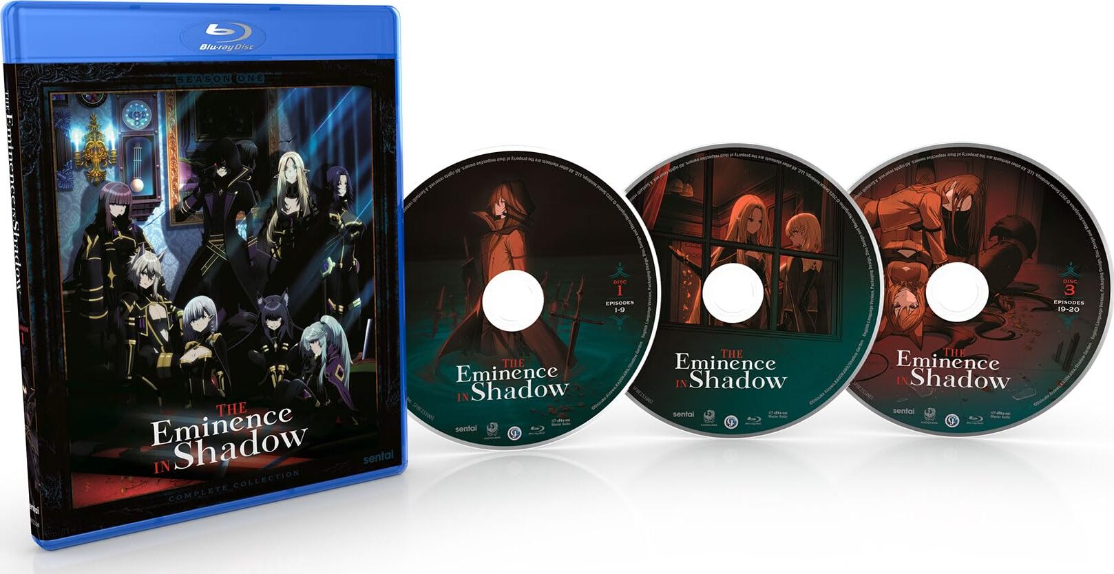 The Eminence in Shadow: Complete Collection Blu-ray (陰の実力者に