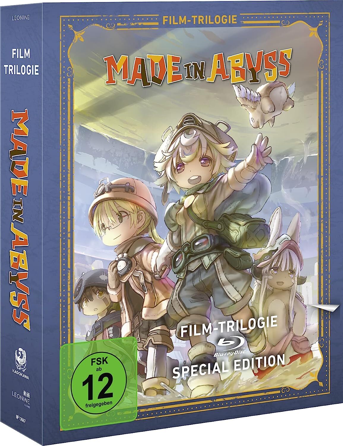 Made in Abyss Filmes em Blu-ray