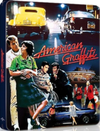 American Graffiti 50th Anniversary Edition Steelbook 4K Ultra HD + Blu-ray  + Digital - Jedi News