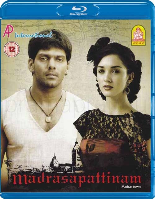 Madrasapattinam Blu ray India