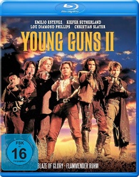 Young Guns II Blu-ray (Blaze of Glory: Flammender Ruhm) (Germany)