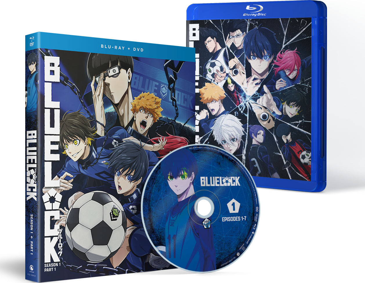 DVD Complete Series Blue Lock ブルーロック Epi . 1-24 End