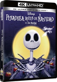 Nightmare Before Christmas 4K Blu-ray (Pesadilla Antes de Navidad) (Spain)