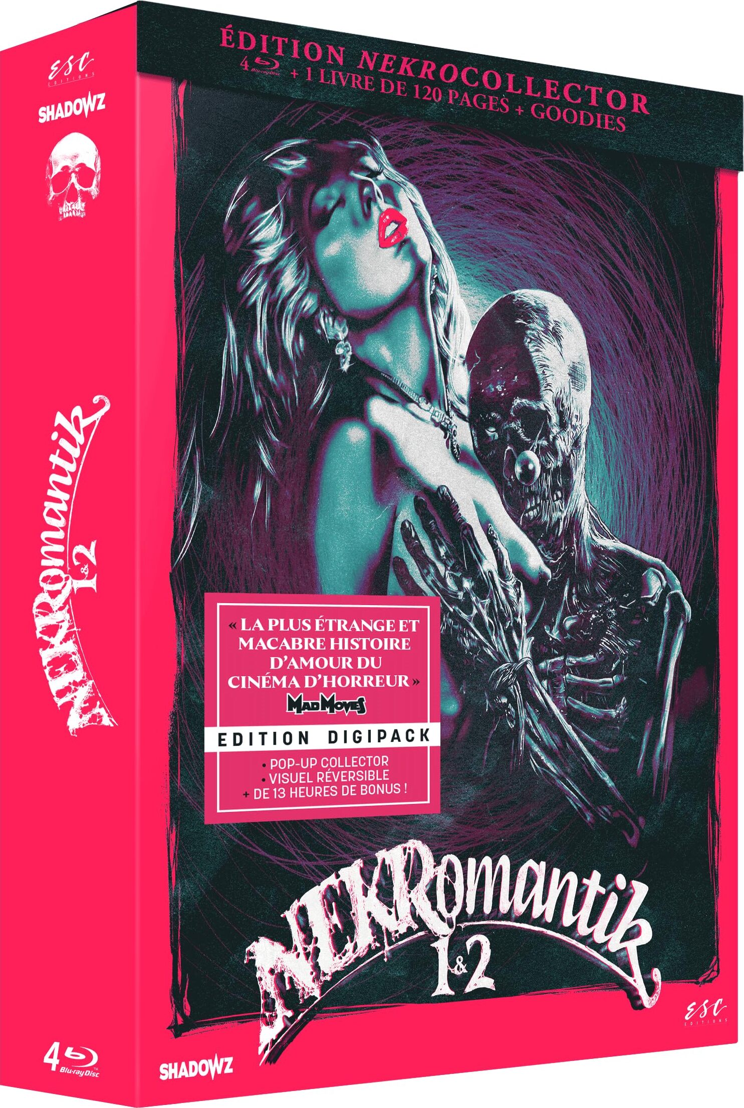 Nekromantik 1 and 2 Blu-ray (DigiPack) (France)