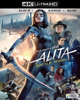 Alita: Battle Angel 4K + 3D (Blu-ray Movie)