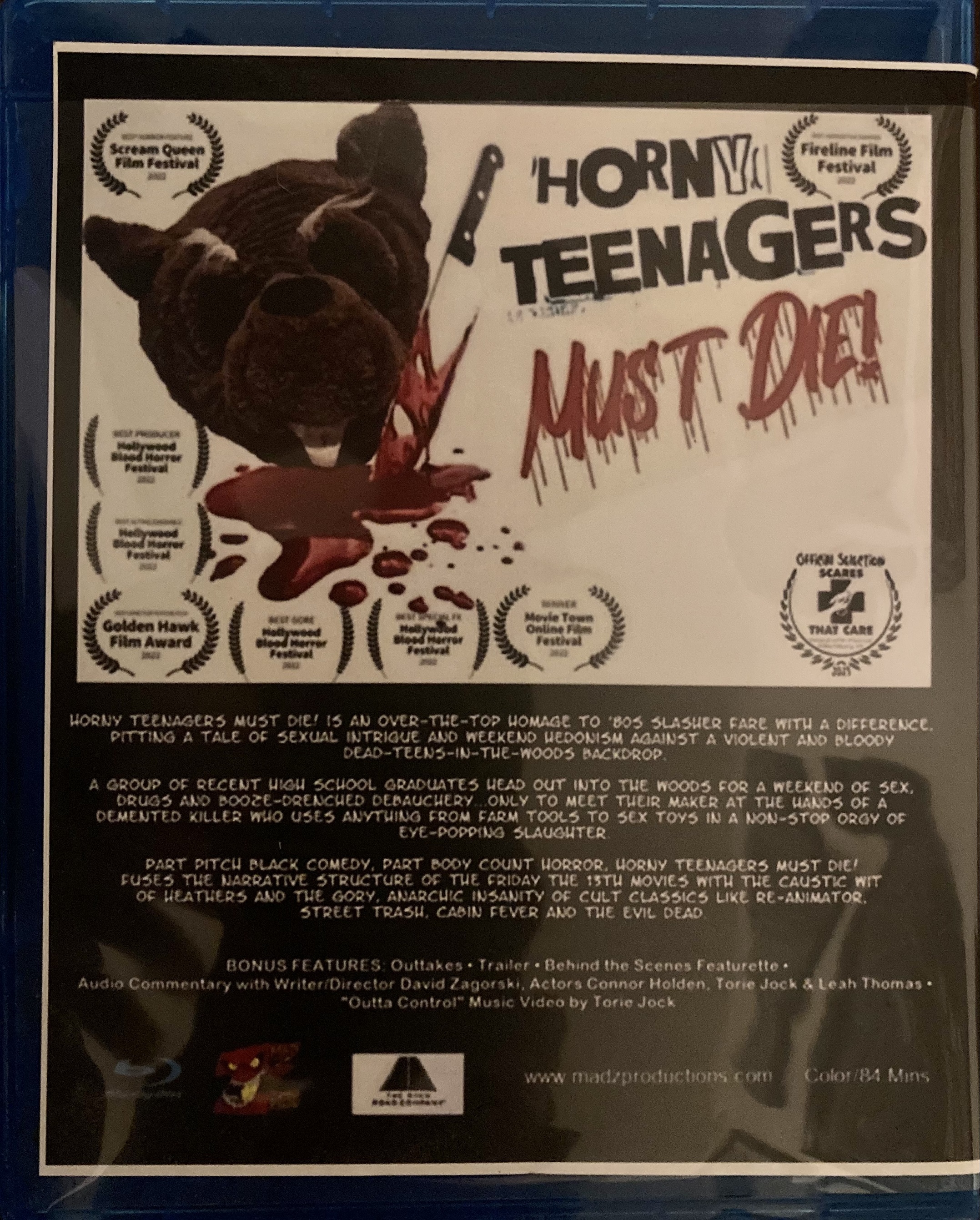 Horny Teenagers Must Die Blu-ray