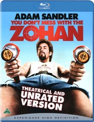 You Don't Mess with the Zohan Blu-ray (Denmark)