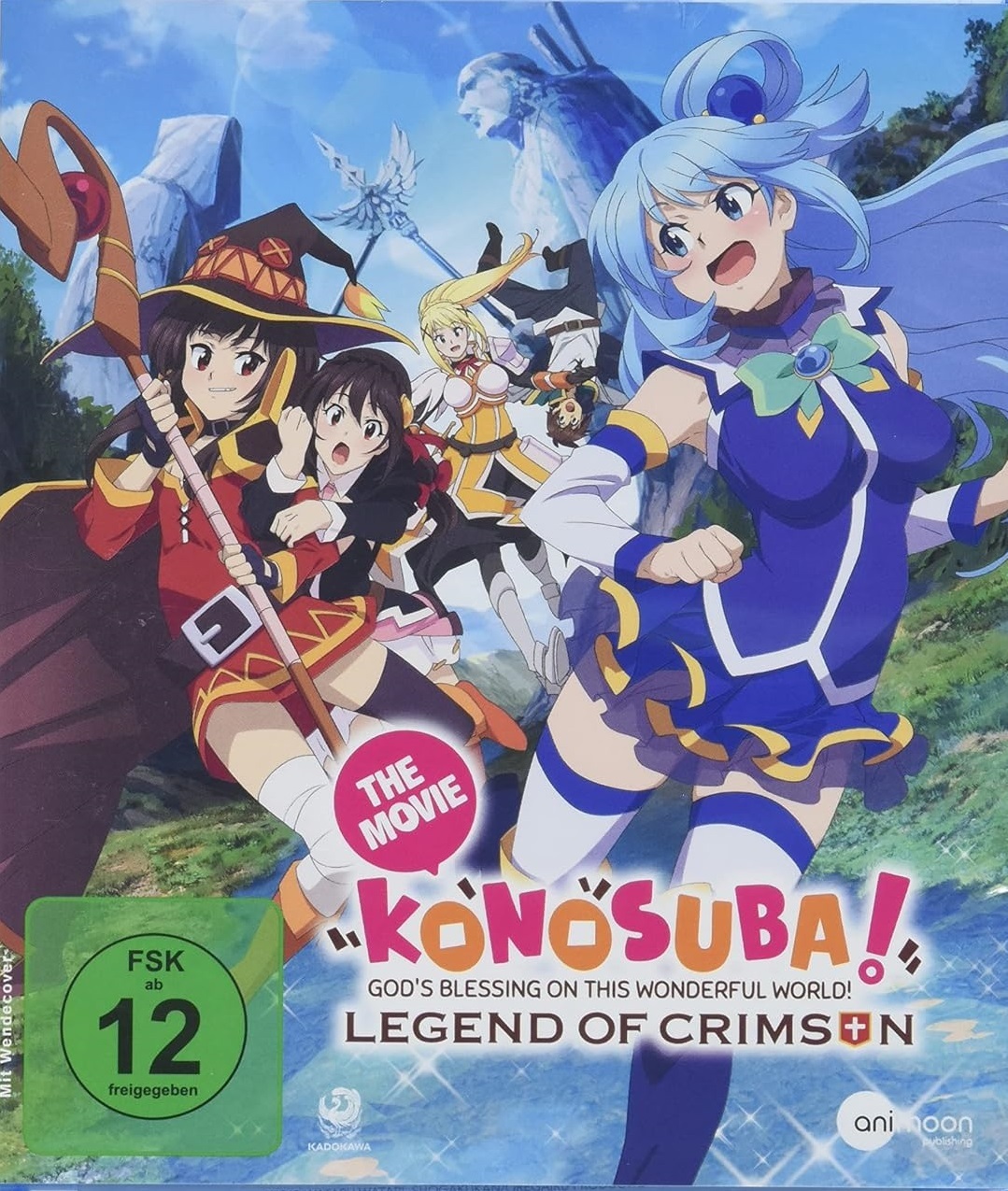  KonoSuba, The Movie, 1 DVD : Movies & TV