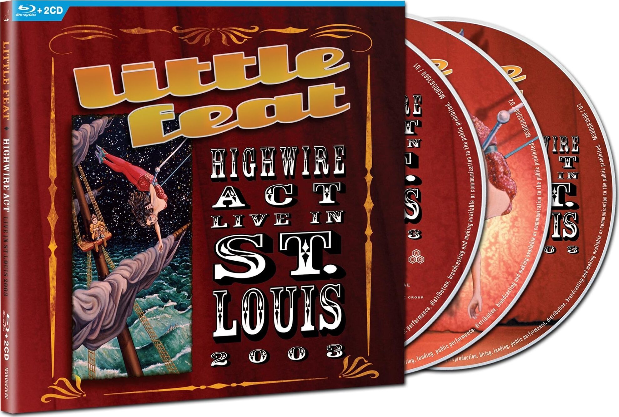 Little Feat: Highwire Act - Live in St. Louis 2003 Blu-ray (DigiPack)