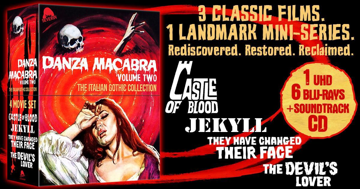 Danza Macabra Vol. 2 w/ Castle of Blood 4K UHD (1964) (Severin