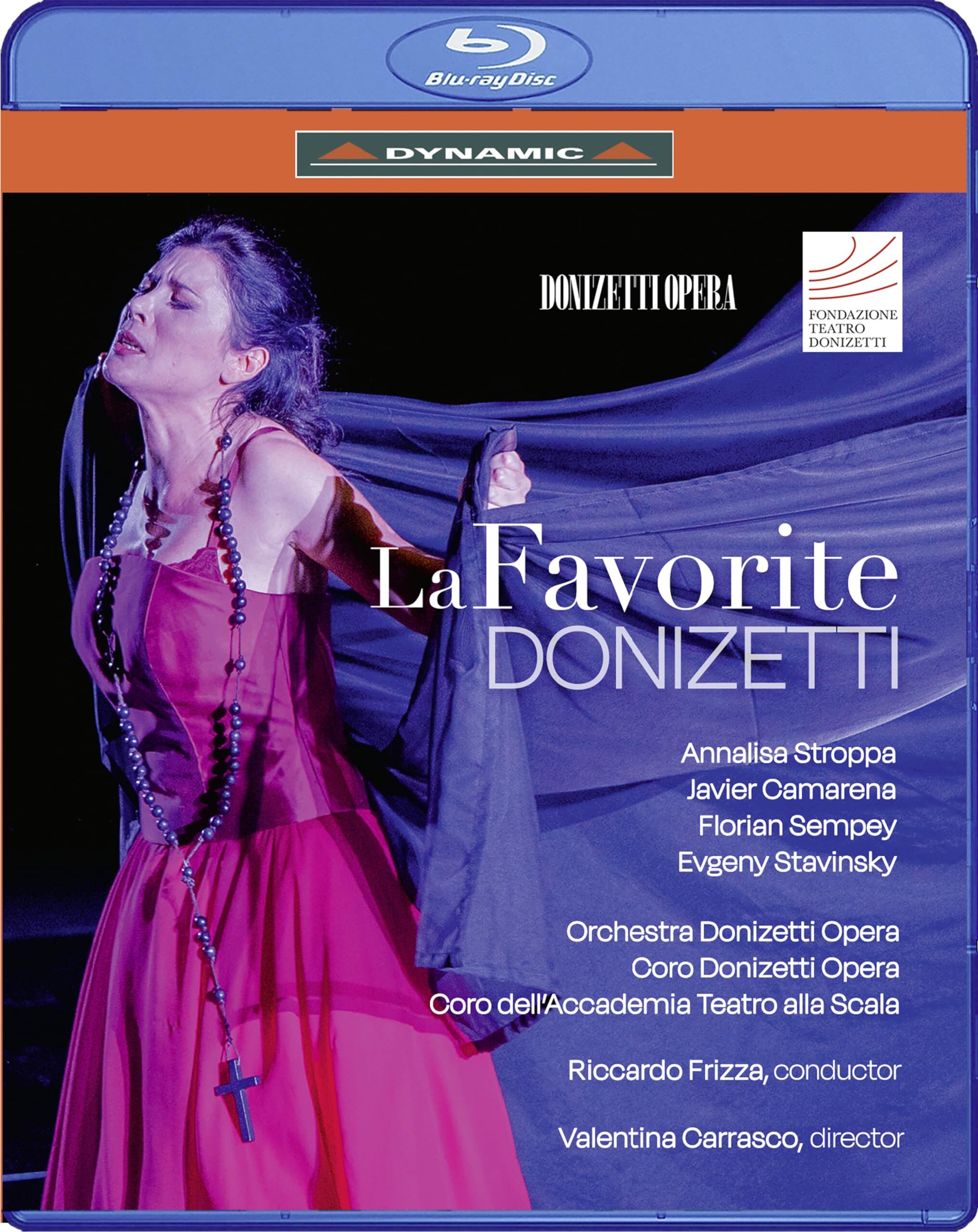 Donizetti: La Favorite Blu-ray (Donizetti Opera) (Italy)