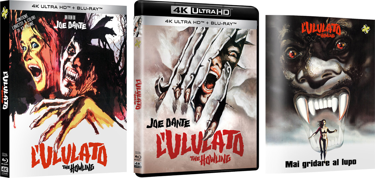 The Howling 4K Blu-ray (L'Ululato) (Italy)