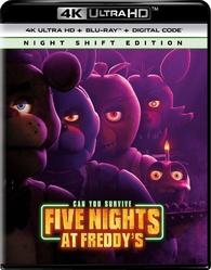 Five Nights at Freddy's 4K Blu-ray (Night Shift Edition)