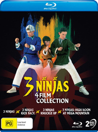 3 Ninjas: 4 Film Collection Blu-ray (3 Ninjas / Kick Back / Knuckle Up /  High Noon at Mega Mountain) (Australia)