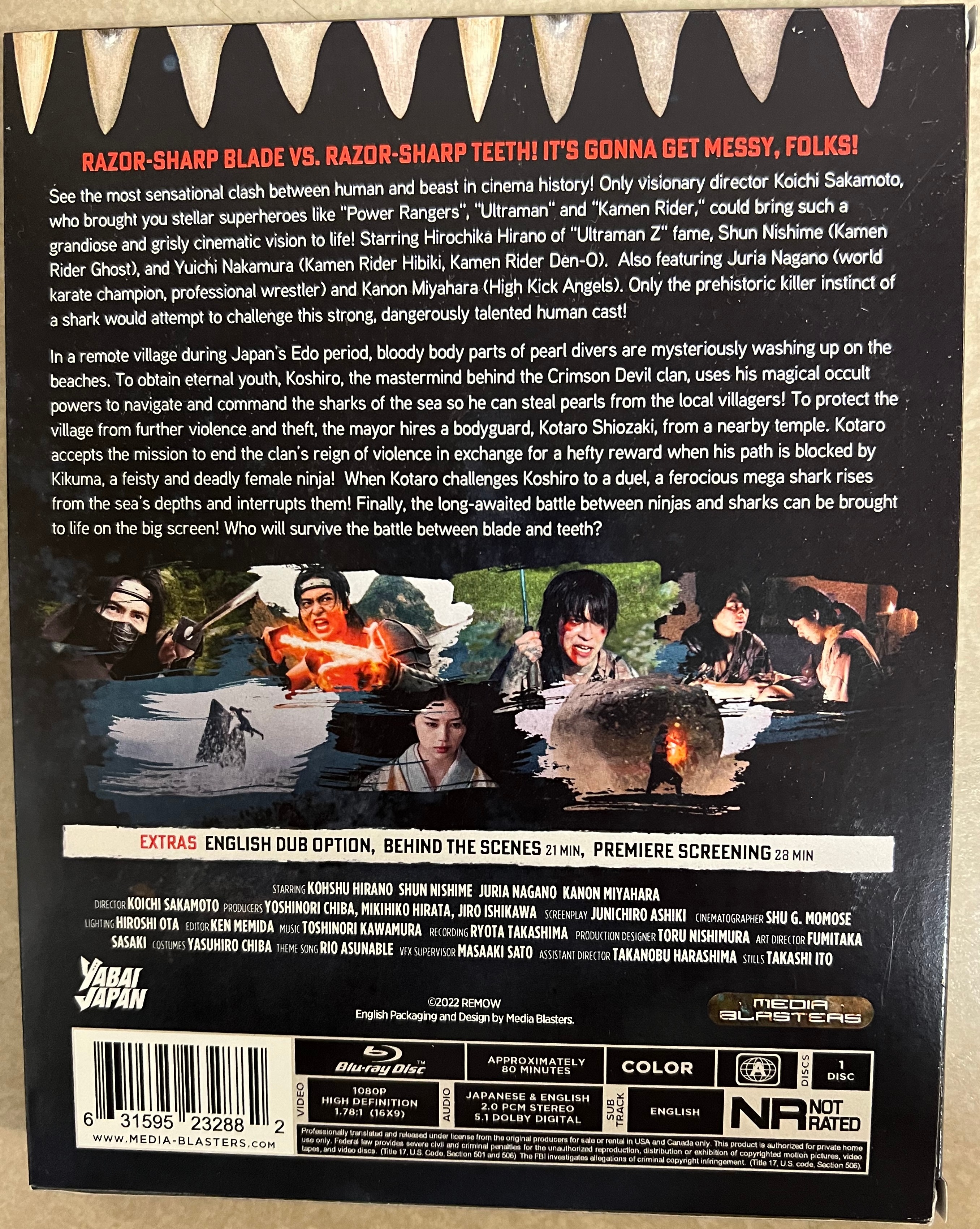 Ninja vs. Shark Blu-ray (Youjuu Kitan Ninja vs Shark)