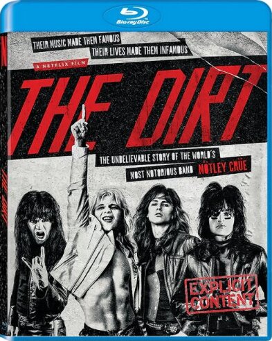 Motley Crue The Dirt Blu ray