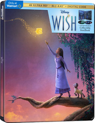 Wish 4K Blu-ray (Wal-Mart Exclusive SteelBook)