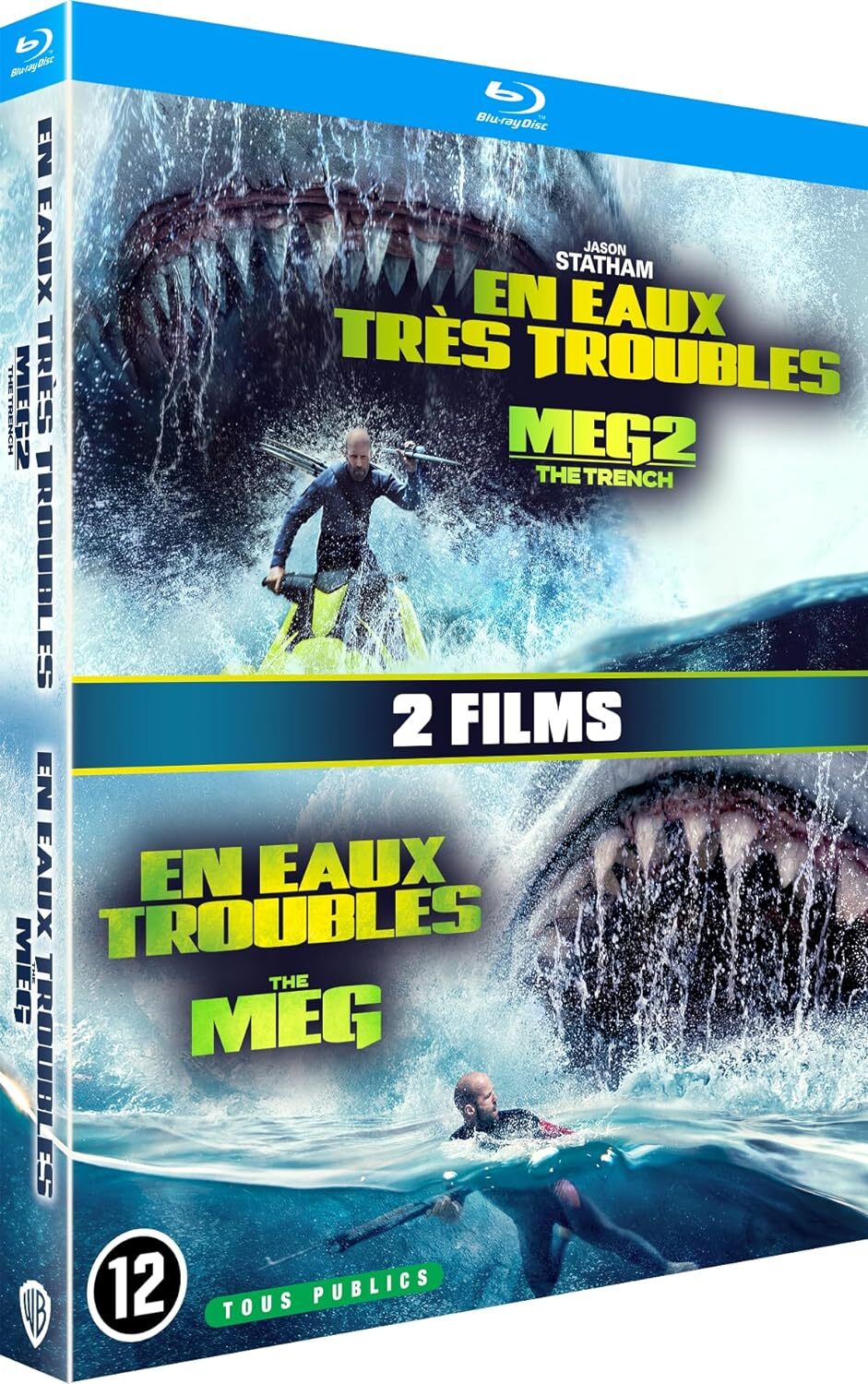 Meg 2: The Trench [DVD] [2023] - Blu-ray Best