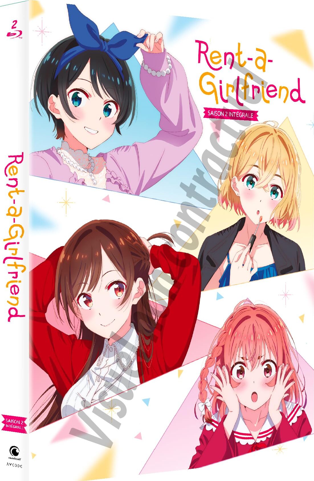 Crunchyroll - Rent-A-Girlfriend Japanese BD/DVD Vol. 3