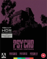 Psycho: The Story Continues 4K Blu-ray (Psycho II 4K / Psycho III 4K ...