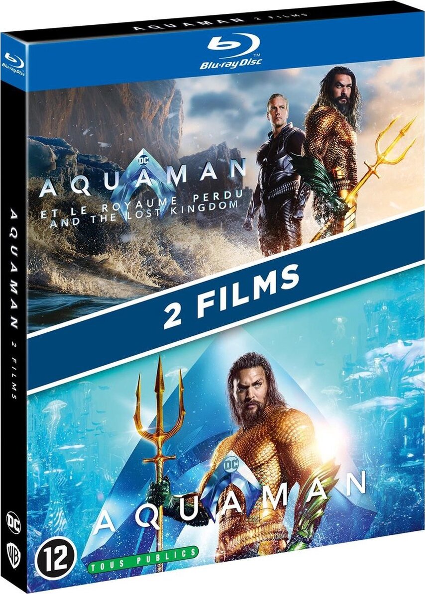 Aquaman 1 + 2 Blu-ray (Aquaman / Aquaman and the Lost Kingdom) (Netherlands)