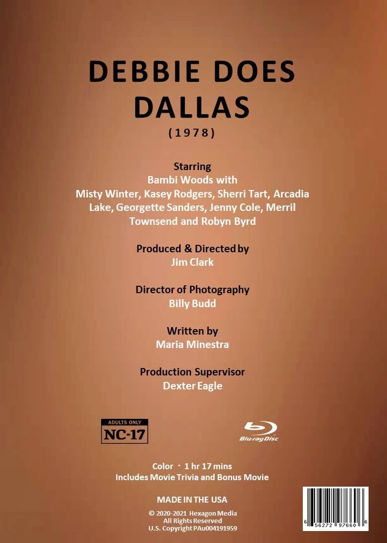 Debbie Does Dallas Blu-ray