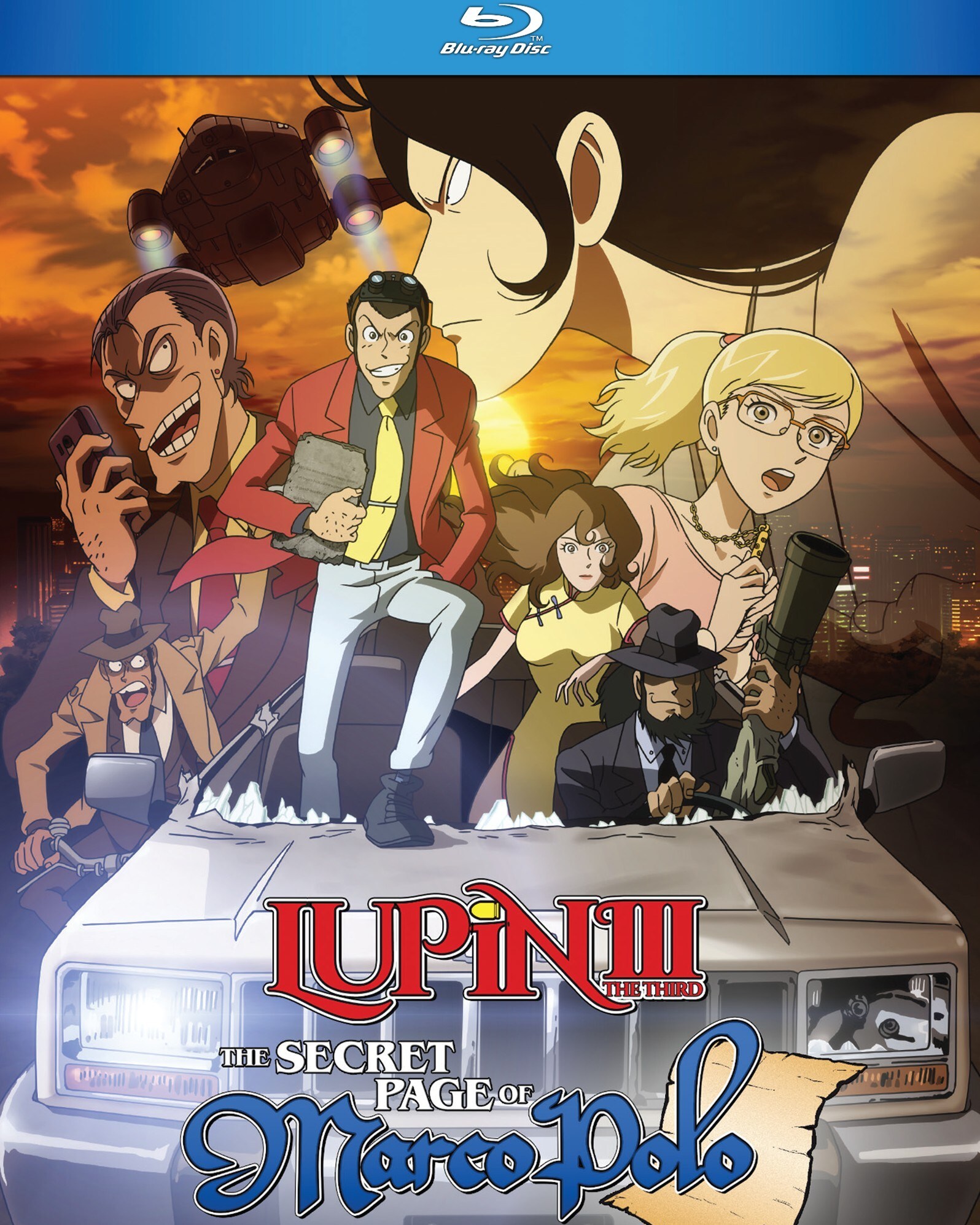 Lupin III: The Secret Page of Marco Polo Blu-ray