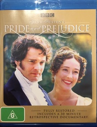 Pride and Prejudice Blu-ray (Australia)