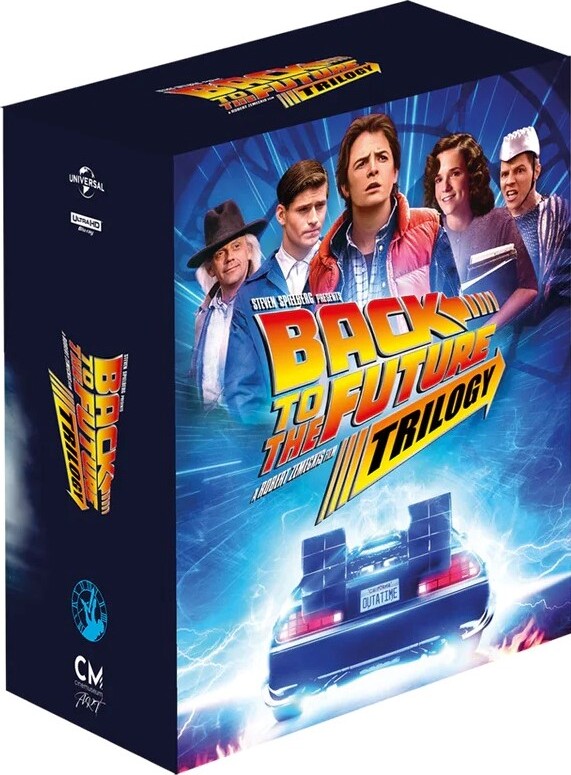RITORNO AL FUTURO STEELBOOK (4K Ultra HD + Blu-Ray): : Michael J.  Fox , Christopher Lloyd, Robert Zemeckis, Michael J. Fox , Christopher  Lloyd: Film e TV