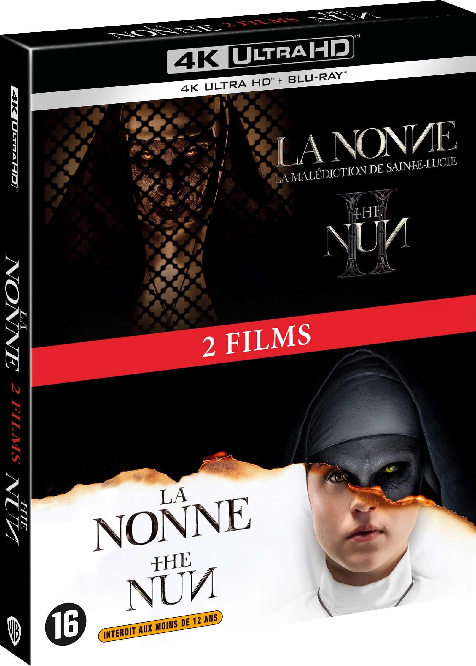 La Nonne 1 et 2 [Coffret] Blu-ray 4k UHD 2018-2023