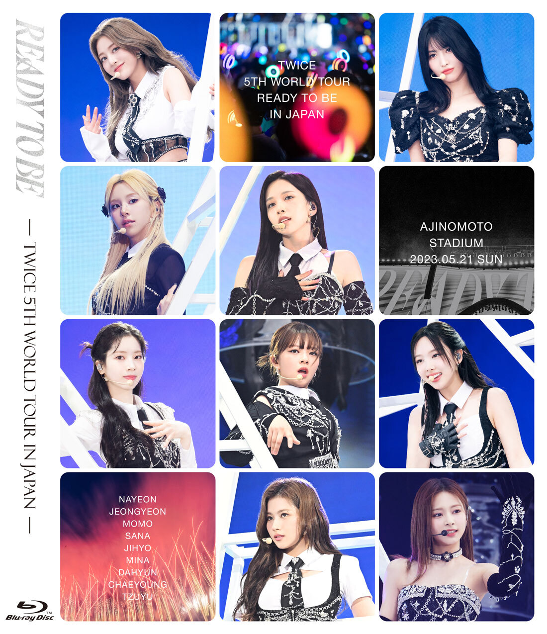 TWICE 5TH WORLD TOUR 'READY TO BE' in JAPAN Blu-ray (Standard